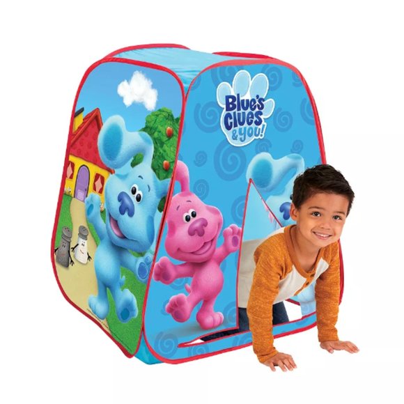 Blue's Clues & You Kids Pop Up Tent Children's Playtent Indoor Outdoor Playhouse - Picture 2 of 2